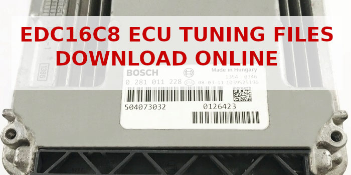 EDC16C8 ecu tuning files download